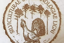 Logo Wydziału Leśnego i Technologii Drewna