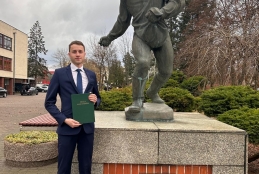 Na zdjęciu Mateusz Muzolfa