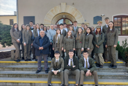 Młodziez z TL Warcino zdjecie grupowe