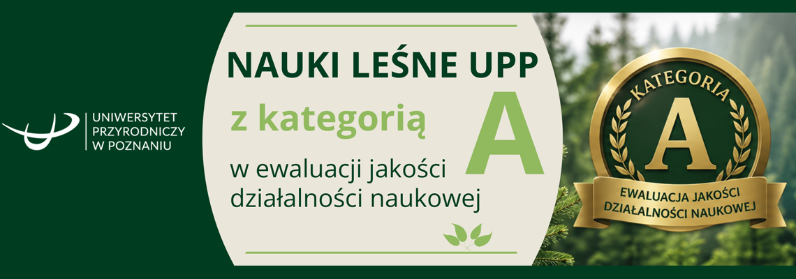 Nauki Leśne UPP z kategorią A