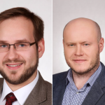 Zdjęcie od lewej Dr Adrian Łukowski i dr Przemysław Antoni Mania