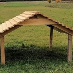 Zdjęcie przedstawia prototyp sztucznego barłogu
