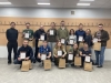 laureaci i organizatorzy testu. Zdjęcie grupowe.
