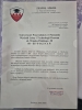 Oficjalne podziękowanie od Dyrektora Zespołu Szkół im. Władysława Broniewskiego w Świdwinie skierowane do Wydziału Leśnego i Technologii Drewna UPP za udział w XIII edycji Targów Edukacyjnych. Dokument na białym papierze zawiera w górnym rogu logotyp szkoły, cytat Alberta Einsteina oraz dane teleadresowe obu placówek. Tekst wyraża wdzięczność za profesjonalizm oraz merytoryczne wsparcie uczniów w planowaniu ich ścieżki kształcenia.