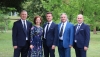 Od lewej: prof. dr hab. R. Mirski, dr hab. B. Fabisiak, prof. dr hab. P. Mederski, dr hab. C. Bekerdr hab. J. Kamczyc